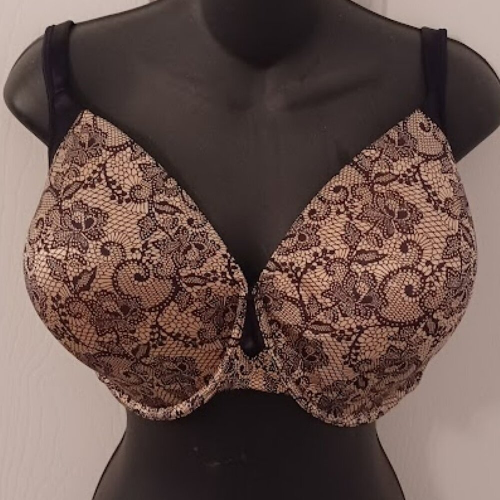PLAYTEX 4848 Love My Curves Incredibly Smooth Full Figure Underwire Bra 38G